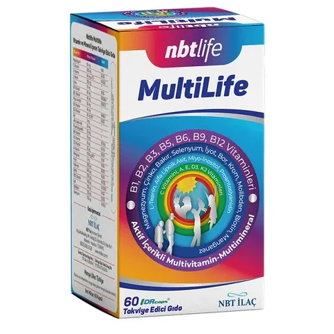 NBT Life MultiLife Dietary Supplement 60 Capsules