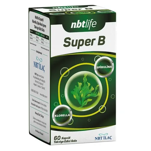NBT Life Super B Food Supplement 60 Capsules
