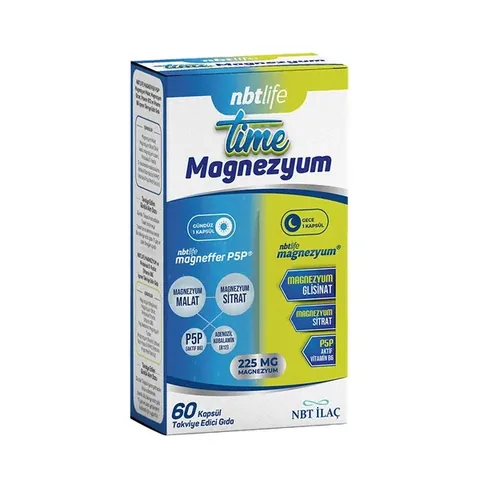 Nbt Life Time Magnesium 60 Capsule