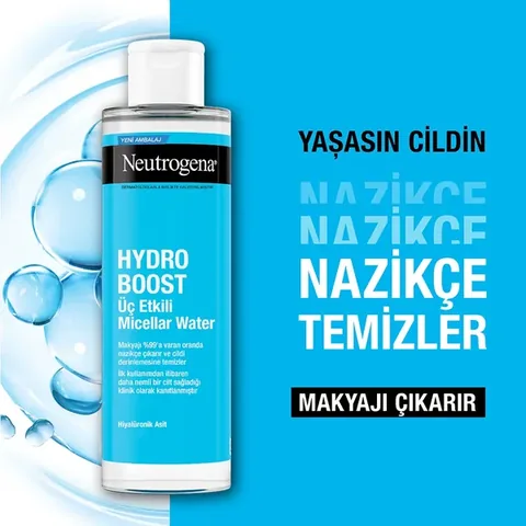 Démaquillez & Hydratez : Eau Micellaire Neutrogena Hydro Boo