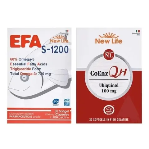 New Life Efa Qh 30 x 2 capsules