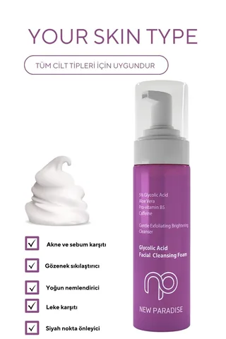 New Paradise Pore Tightening Face Wash Foam 200 ml