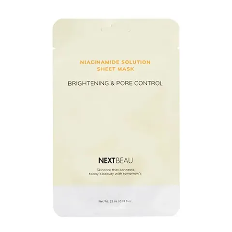 Next Beau Niacinamide Solution Sheet Mask 22 ml