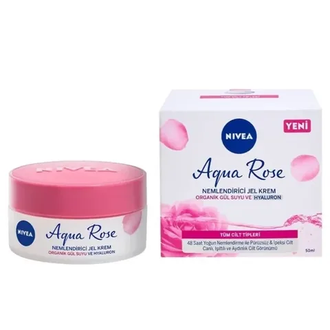 Nivea Aqua Rose Moisturizing Gel Cream 50 ml