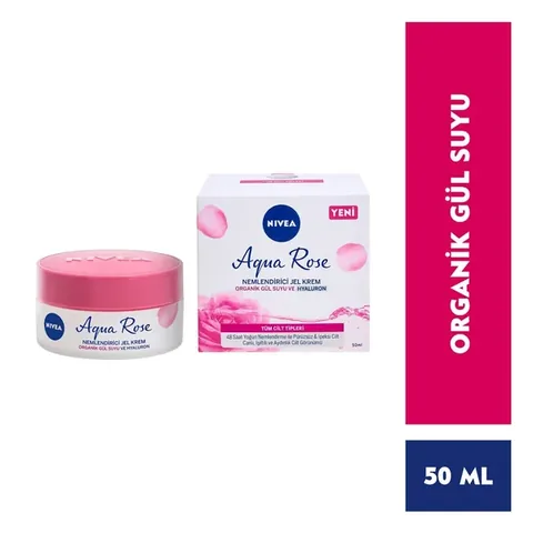 Гель-крем для увлажнения Nivea Aqua Rose 50 мл