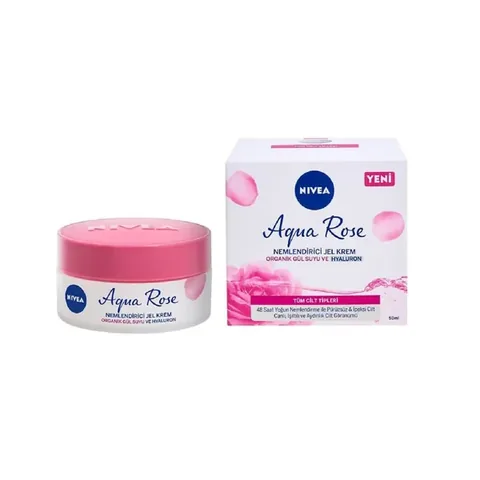 Гель-крем для увлажнения Nivea Aqua Rose 50 мл