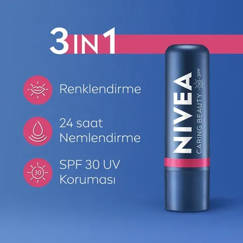 Protégez & Sublimez vos Lèvres avec Nivea SPF30 Teinté