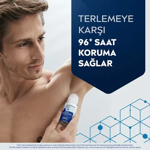 Profitez de 96h de protection anti-transpirante Nivea Clinic