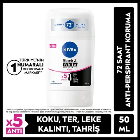 Nivea Invisible Damen Stick Deodorant 50ml