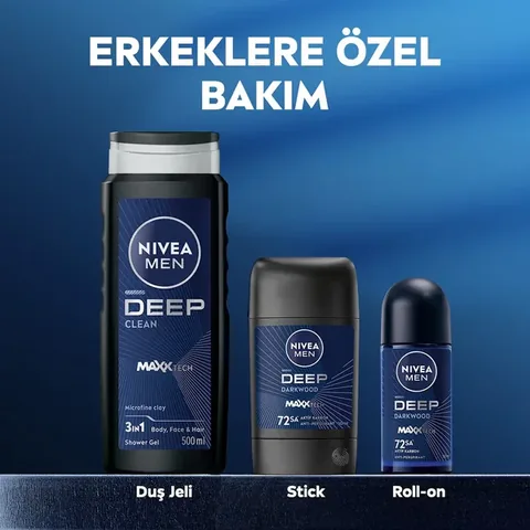 Profitez d'une protection 24h sans traces avec Nivea Men Dee