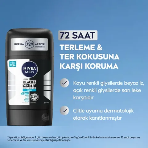 Profitez d'une protection 72h sans traces avec Nivea Men