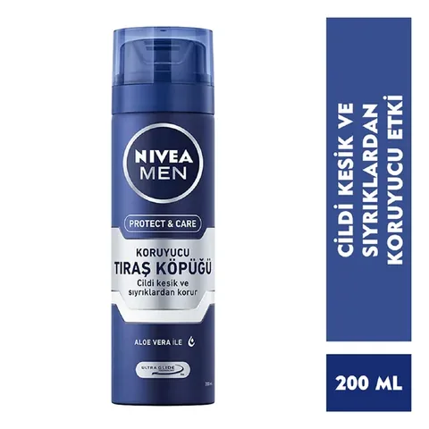 NIVEA رغوة الحلاقة الواقية للعناية والحماية للرجال من نيفيا 200 مل