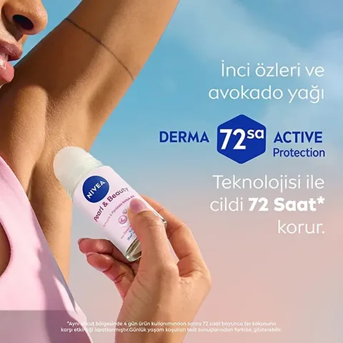 NIVEA نيفيا بيرل بيوتي للنساء رول أون 50 مل