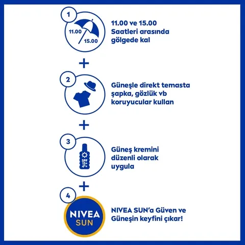 Nivea Sun SPF50 Sensitive Sun Protection Body Spray for Children 200 ml