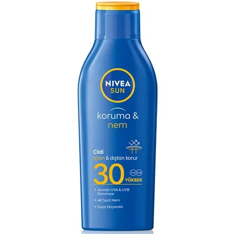 Nivea Sun SPF30 Protective and Moisturizing Sunscreen Body Lotion 200 ml