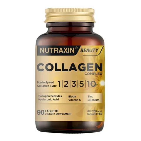 Nutraxin نيوتراكسين بيوتي كولاجين كومبلكس 90 قرصًا