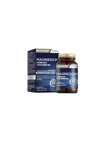 Nutraxin نيوتراكسين ماغنيسيوم كومبلكس 60 قرصًا