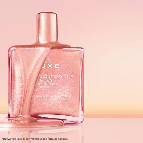 Nuxe Prodigieuse Öl - Rosa Schimmerndes Vielseitiges Trockenöl 50ml