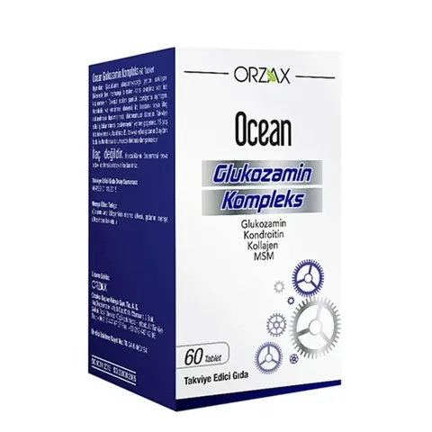 Orzax Ocean Glucosamine Complex Dietary Supplement 60 Tablets