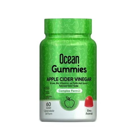 Orzax Ocean Gummies Apple Cider Vinegar Dietary Supplement 60 pcs Chewable Form