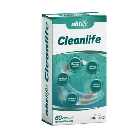 NbtLlife Cleanlife Food Supplement 60 Capsules