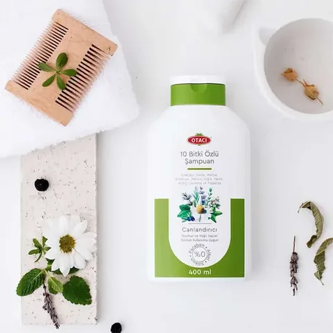Otacı 10-Herbal Revitalizing Herbal Extract Shampoo 400ml