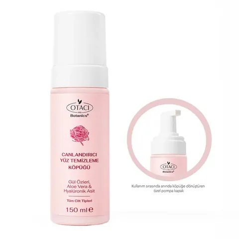 Otacı Gül Kürü Facial Cleansing Foam Purifying Moisturizing 150 ml