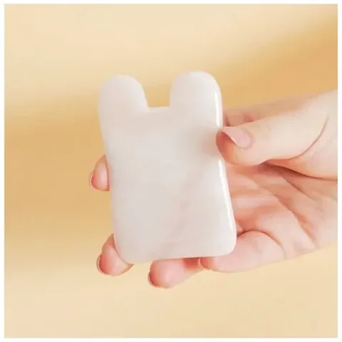 Pelcare Rose Quartz Square Gua Sha