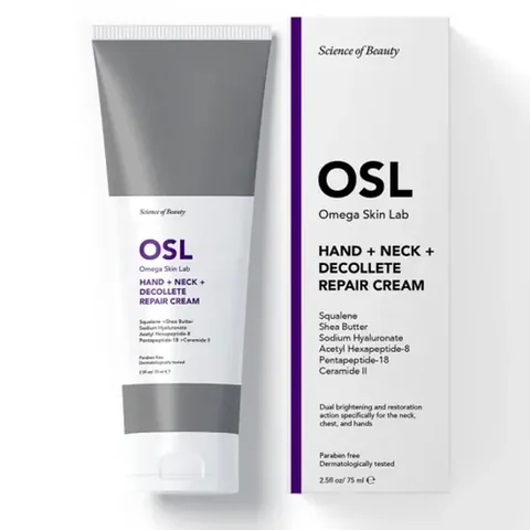 Osl Omega Skin Lab Hand + Neck + Decollete Repair Cream 75 ml