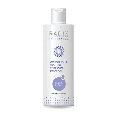 Radix Juniper Tar - Tea Tree Hair-Body Shampoo 200 ml