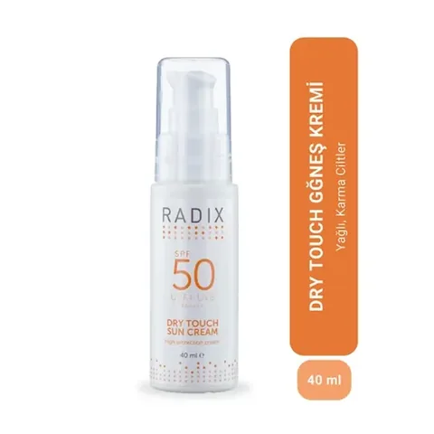 Radix Spf50 Dry Touch Sun Cream 40ml