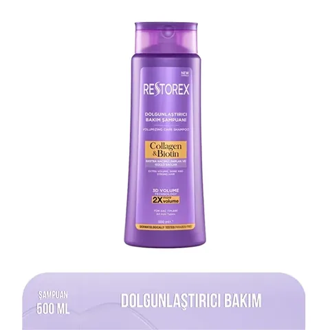 Obtenez Volume & Force avec le Shampoing Restorex 500 ml