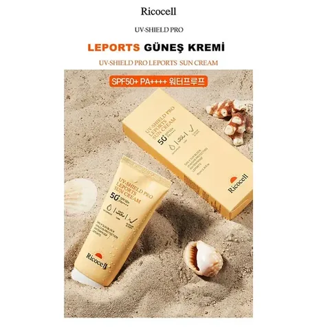 Ricocell Uv Shield Pro Leports Sun Cream Spf 50+ Pa+++ 70 ml