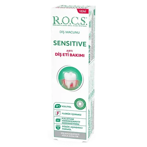 ROCS Sensitive Plus Gum Care Toothpaste 75 ml