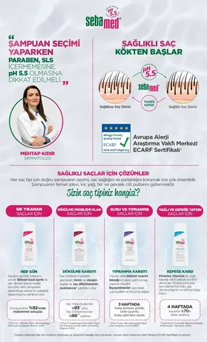 Transformez vos cheveux abîmés avec le Shampoing Sebamed
