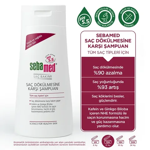 Réduisez la chute, renforcez vos cheveux avec Sebamed