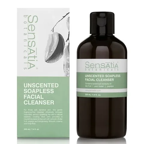 Sensatia Botanicals Unscented Sensitive Skin Facial Cleanser 220 ml