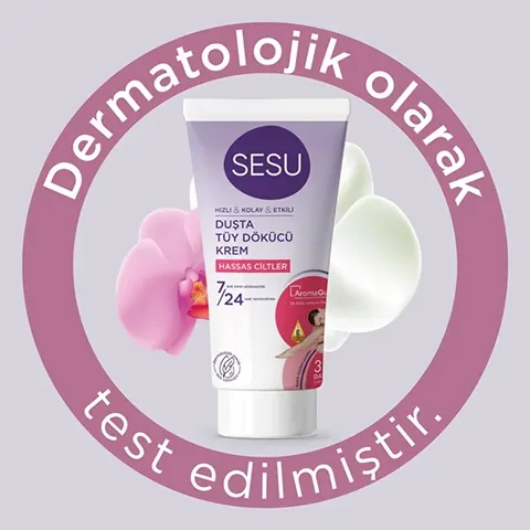 Sesu Sensitive Shower Hair Removal Cream 150 ml