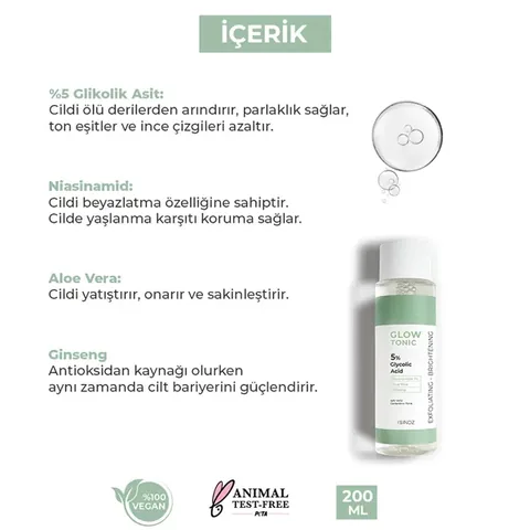 Révélez l'Éclat: Tonique Sinoz 5 Acide Glycolique