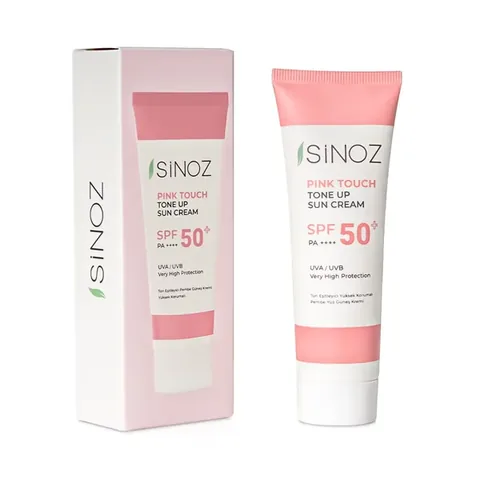 Sinoz SPF50+ Pink Tone Up Sonnencreme 50ml