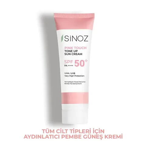 Protégez & Unifiez: Crème Solaire Rose Sinoz SPF50+ PA++++