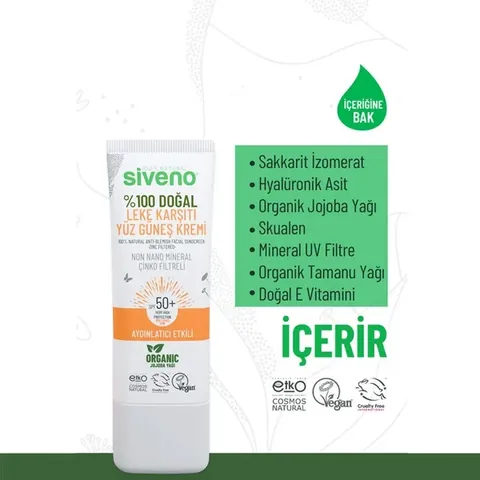Protégez & Illuminez : Crème Solaire Siveno Anti-Taches SPF