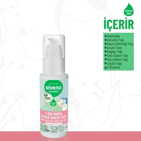 Hydratez & Apaisez : Huile de Soin Bébé 100% Naturelle Siven