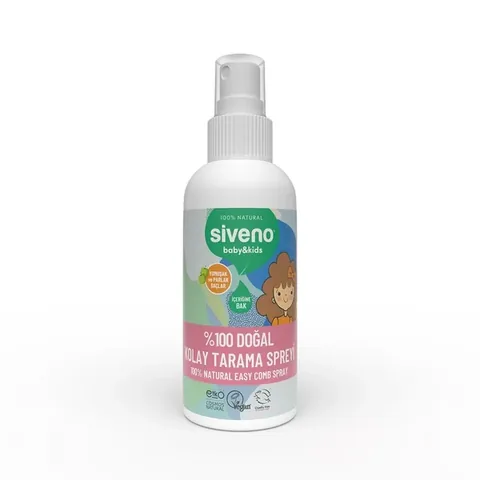 Siveno 100% Natural For Children Easy Detangling Spray 100 ml