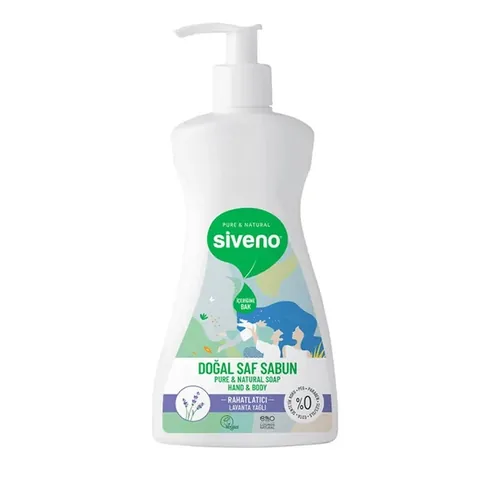 Siveno Lavender Oil Natural Liquid Soap 300 ml