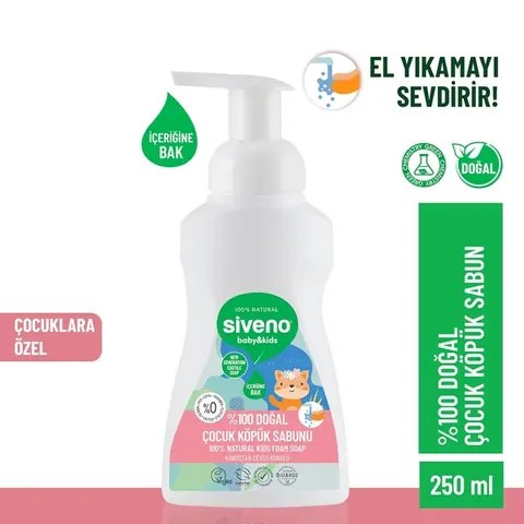 Offrez une peau douce et propre avec le Savon Mousse Siveno
