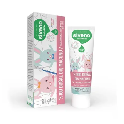 Siveno Natural Toothpaste For Babies and Children 50 ml