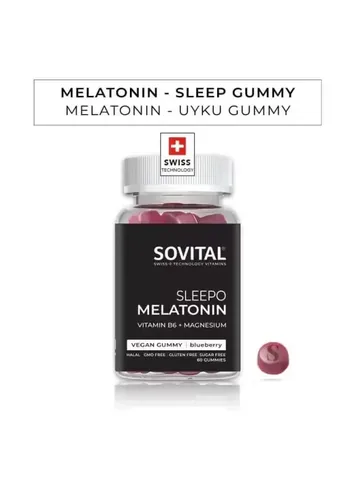 Sovital Sleepo Melatonin 60 softgels
