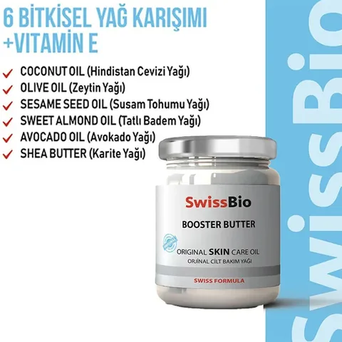 Swissbio Booster Butter Original Skin Care Oil 200 ml