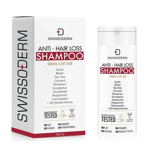 Swissoderm Anti Hair Loss Shampoo 50 ml - Normal Dry Hair Type